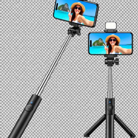Wireless Bluetooth Selfie Stick & Tripod.