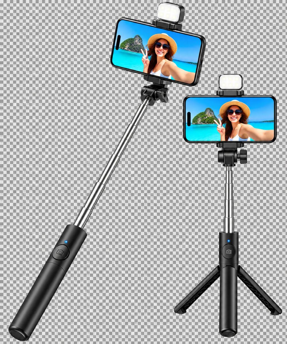 Wireless Bluetooth Selfie Stick & Tripod.
