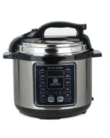SILVER CREST Digital Non Stick Pressure Cooker Pot - 6Litres