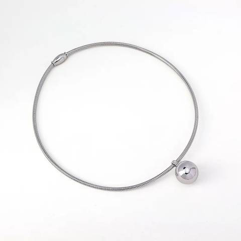 Round Ball Necklace for Women
