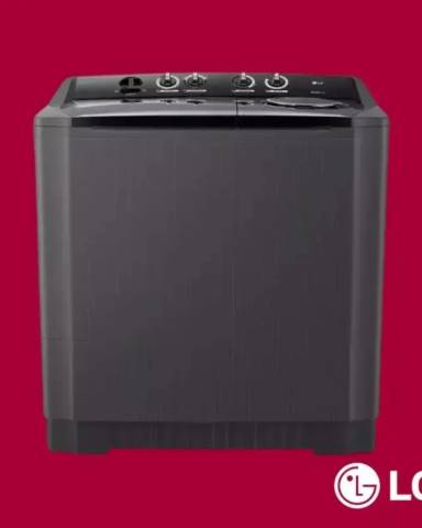 LG Top Load Twin Tub 7KG (P861RONT) Washing Machine