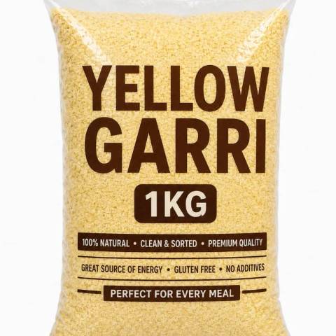Yellow Garri - 1KG