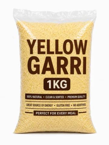 Yellow Garri - 1KG