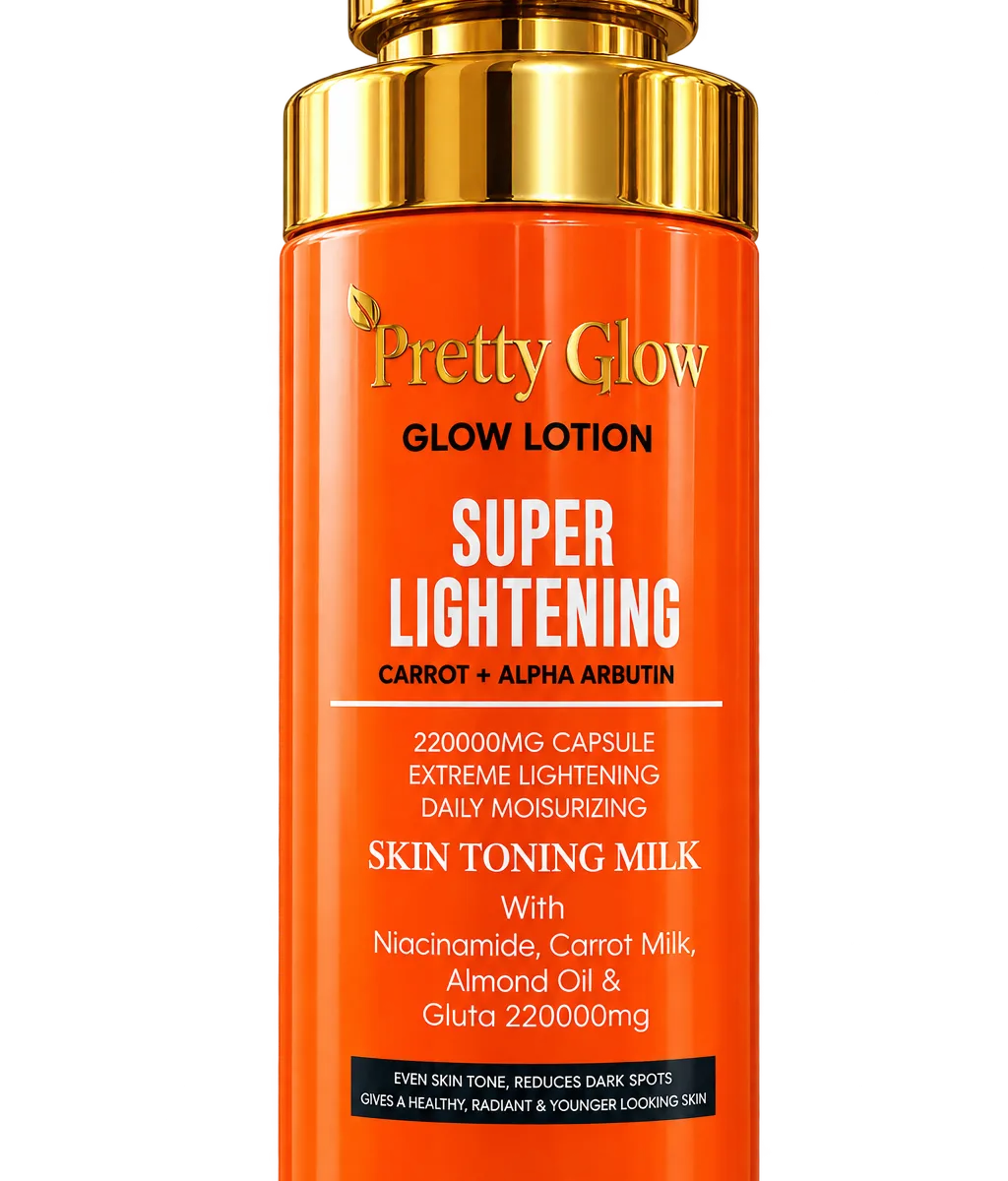 Pretty Glow Glow Lotion – Super Lightening Skin Toning Milk (500ml)