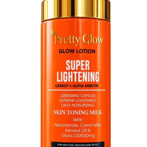 Pretty Glow Glow Lotion – Super Lightening Skin Toning Milk (500ml)