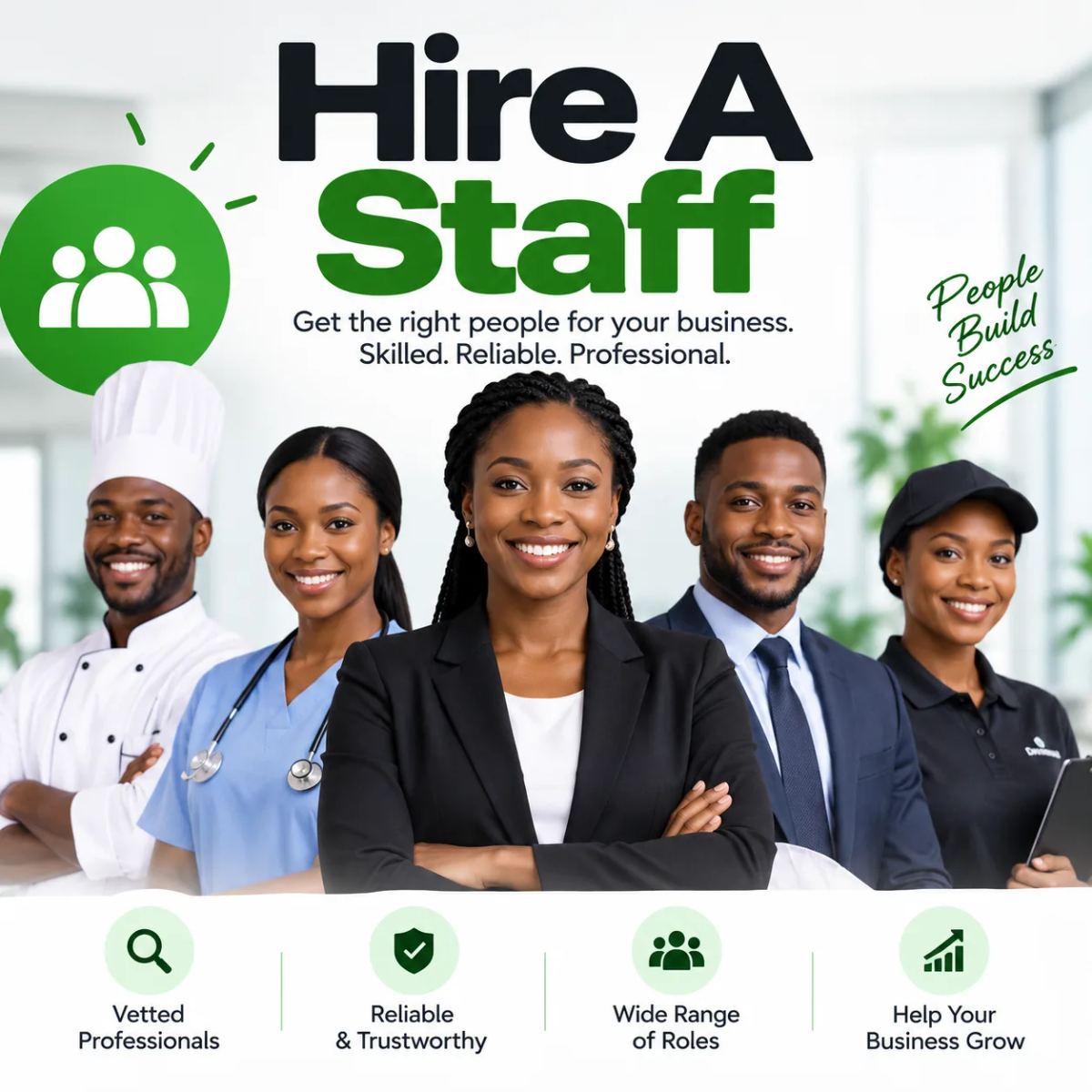 Hire A Staff