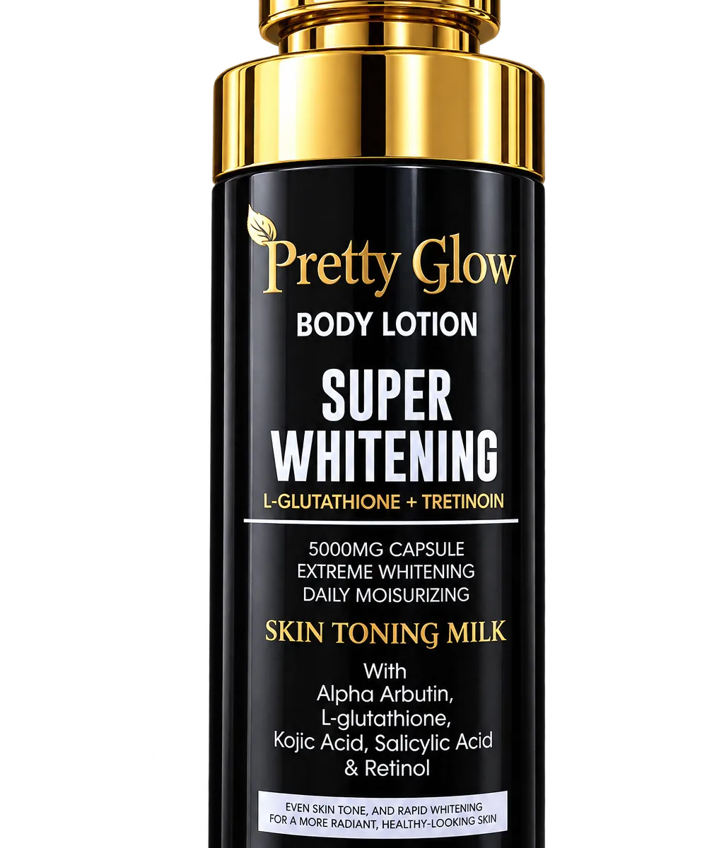 Pretty Glow Body Lotion – Super Whitening Skin Toning Milk (500ml).