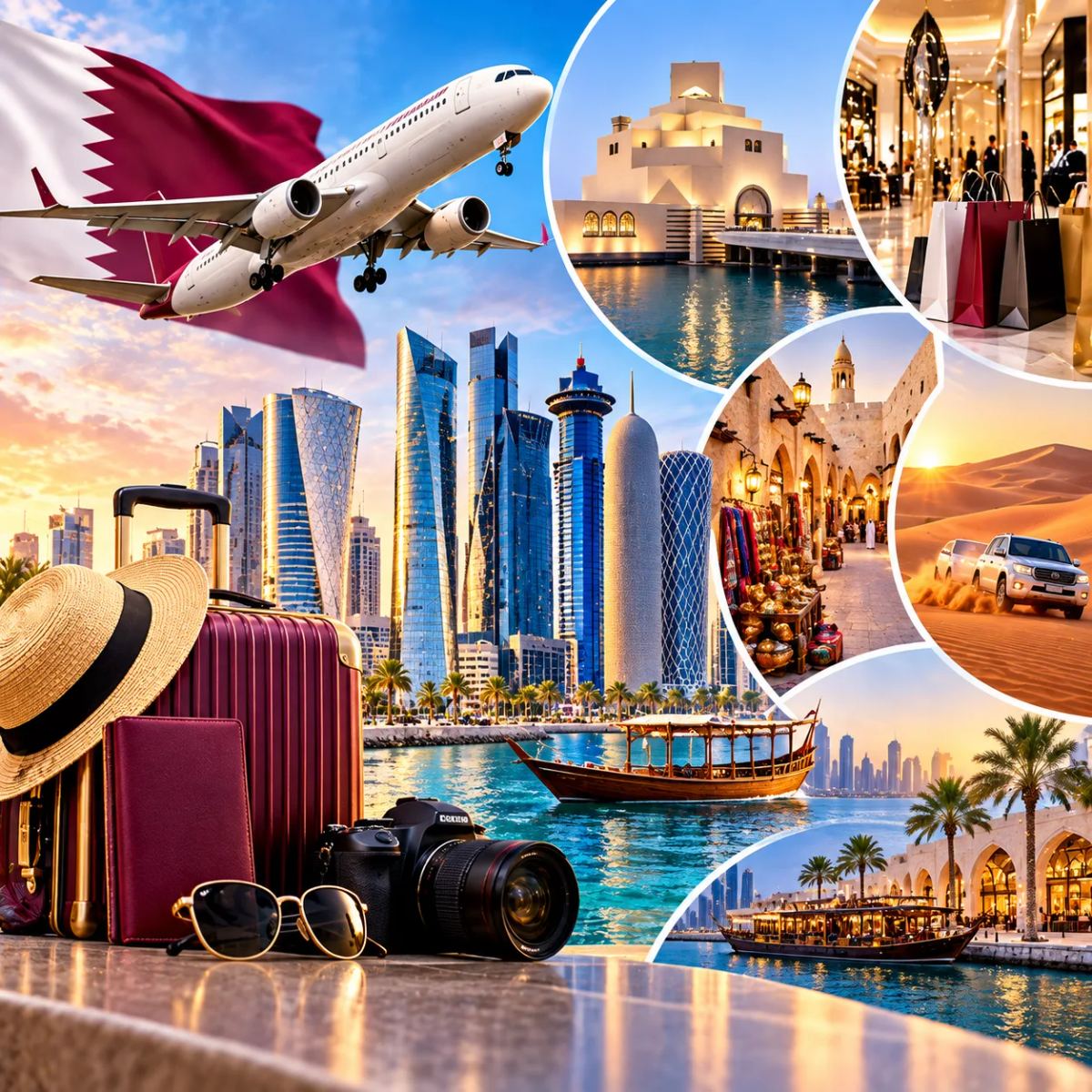 READY TO TRAVEL TO QATAR? N999,000