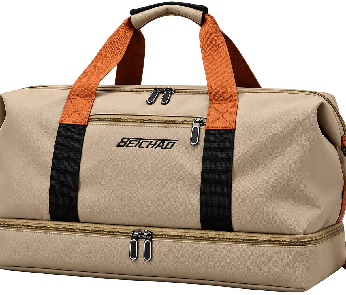 Large Capacity Waterproof Travel & Luggage Bag – Khaki