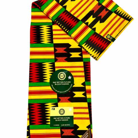 Ankara Wax Print Fabric (6 Yards)