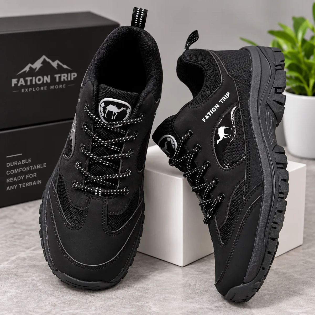Men's High-Top Outdoor Casual Sneakers