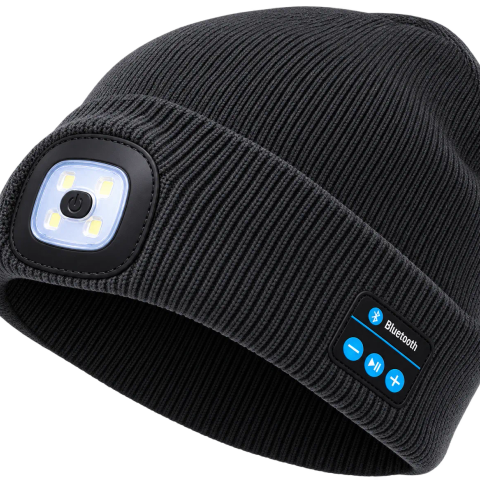 Bluetooth LED Music Beanie