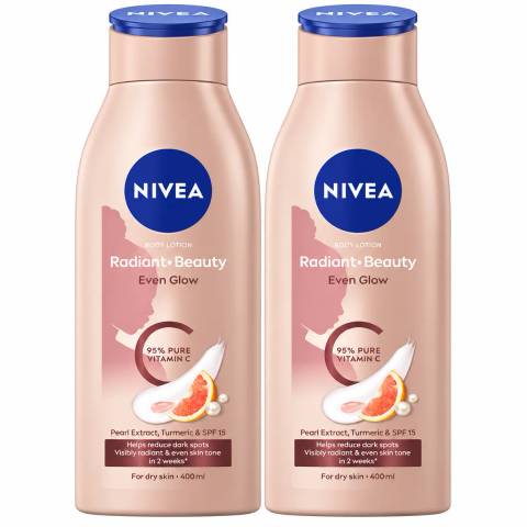 NIVEA Radiant & Beauty Even Glow Body Lotion (400ml)