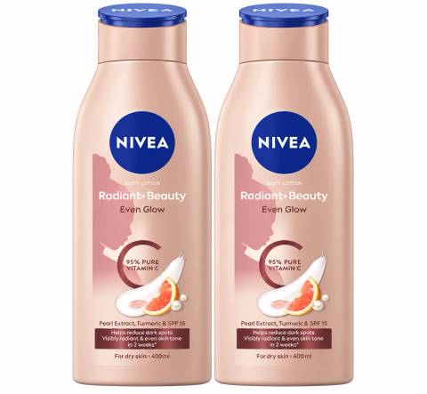 NIVEA Radiant & Beauty Even Glow Body Lotion (400ml)