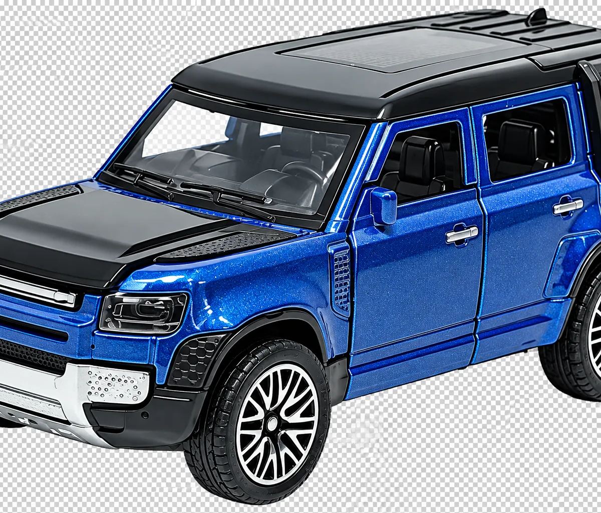 Die-Cast Defender Pull-Back SUV Toy