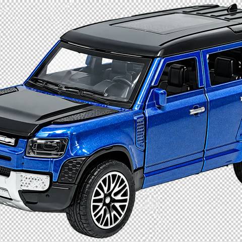 Die-Cast Defender Pull-Back SUV Toy