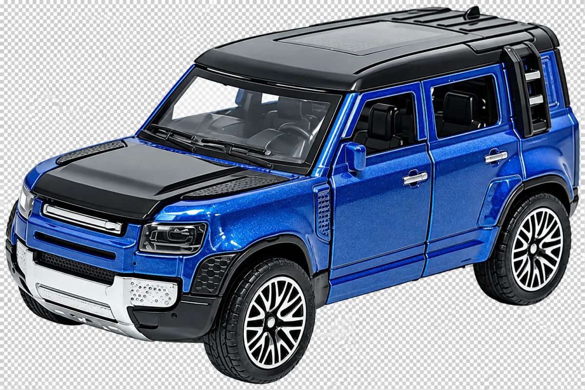 Die-Cast Defender Pull-Back SUV Toy