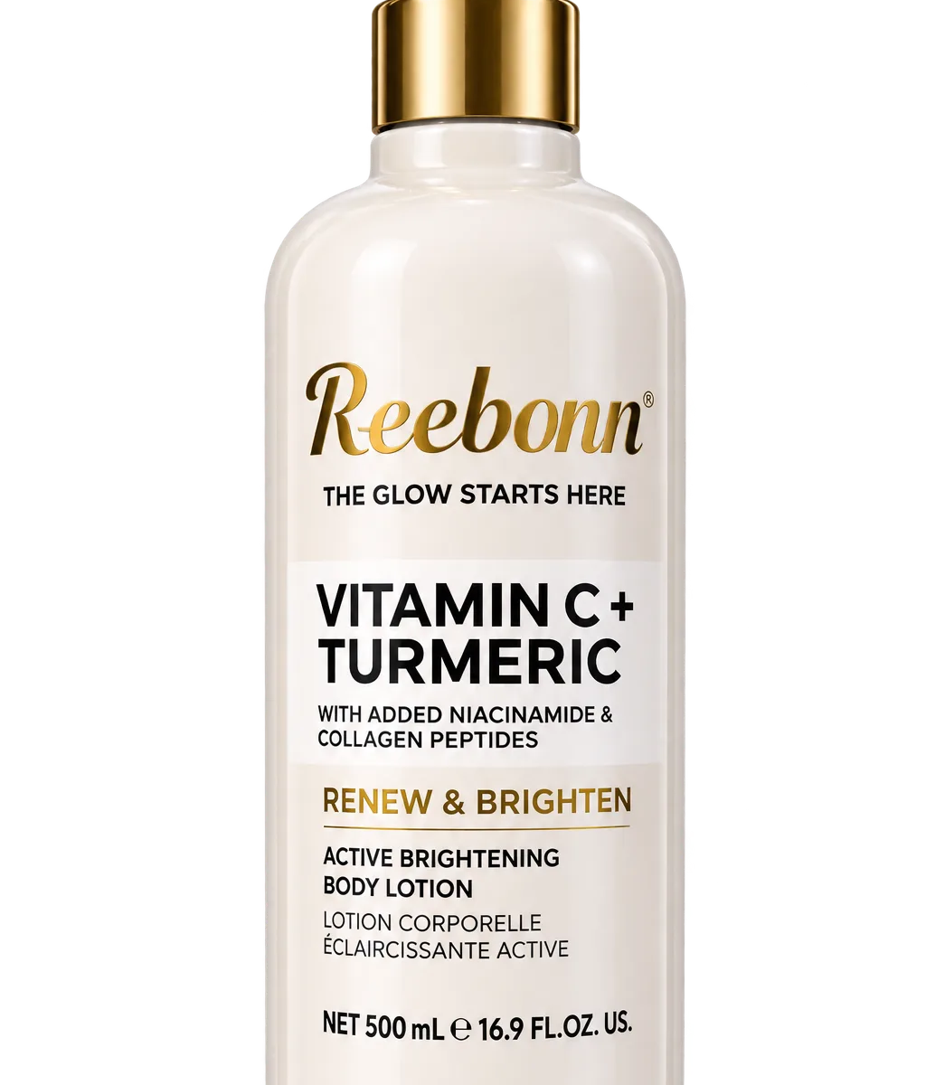 Reebonn Vitamin C + Turmeric Renew & Brighten Active Brightening Body Lotion (500ml)
