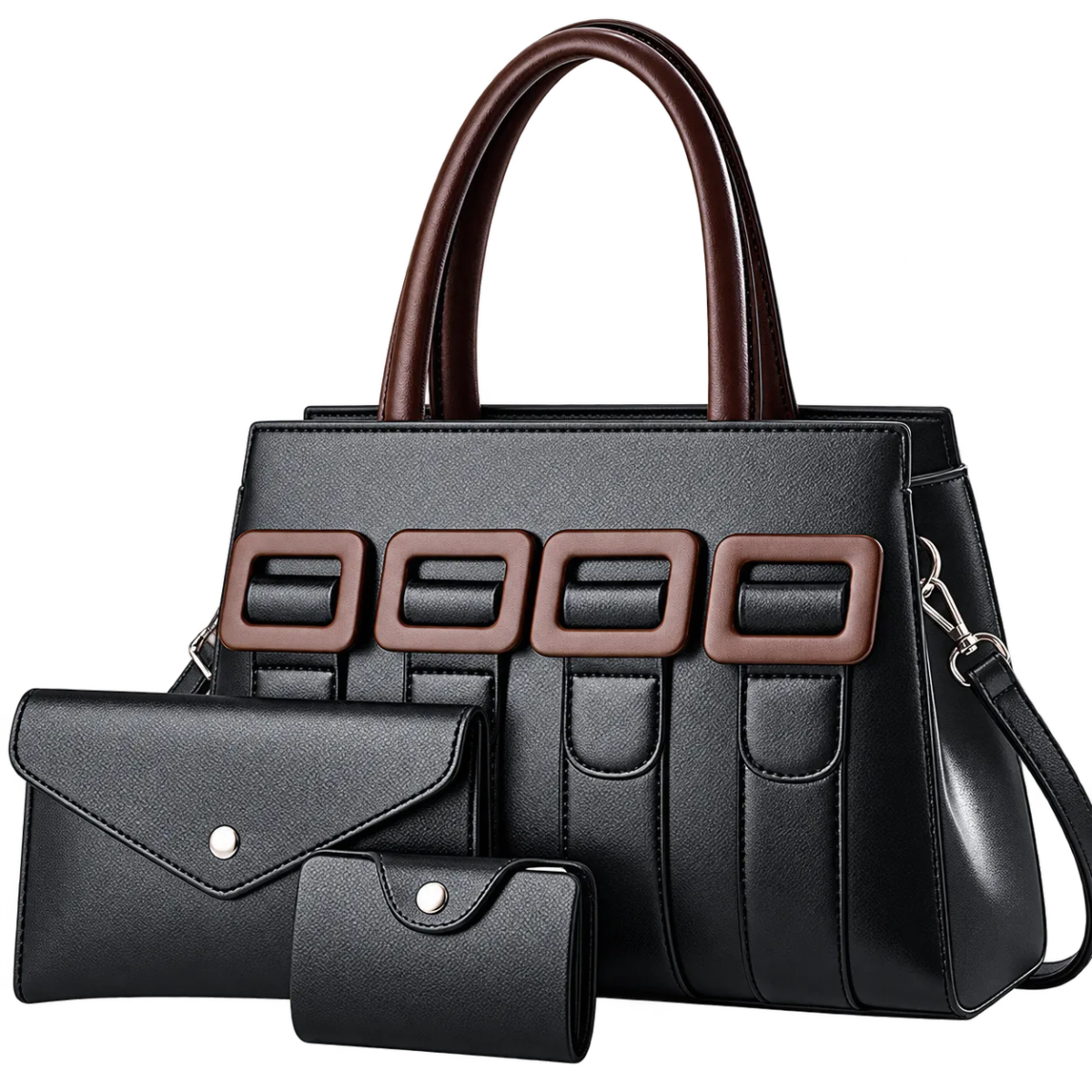 3-in-1 Ladies Classic Handbag Set