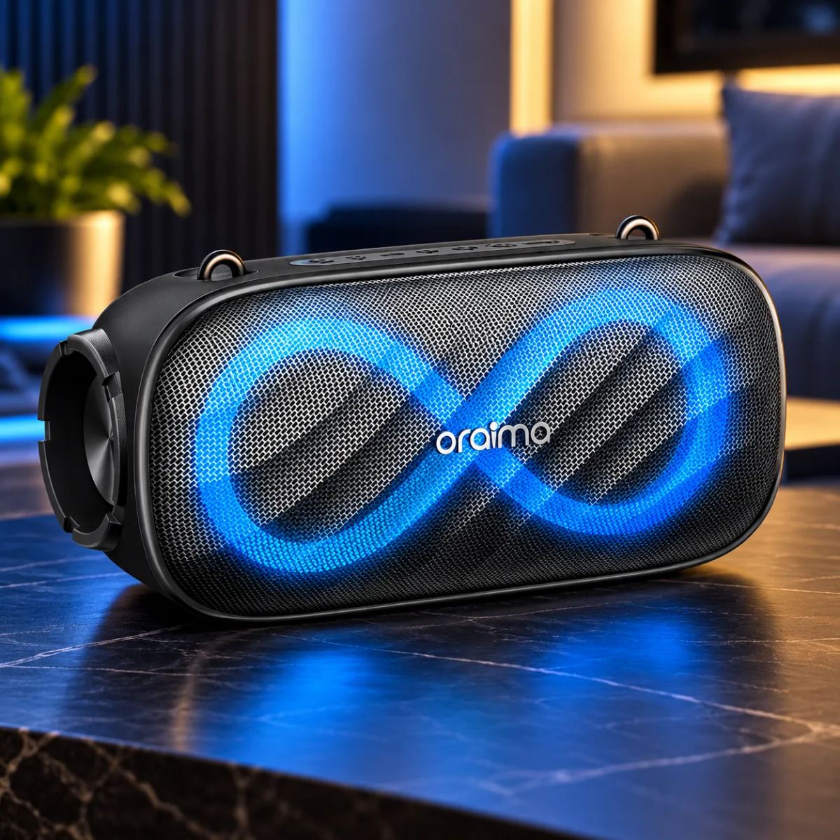Oraimo SpaceBox Pro Wireless Speaker – 80W Portable Bluetooth Speaker