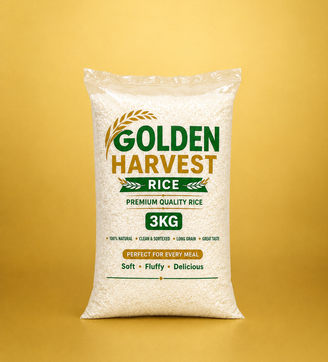 3KG Golden Harvest Nigerian Rice