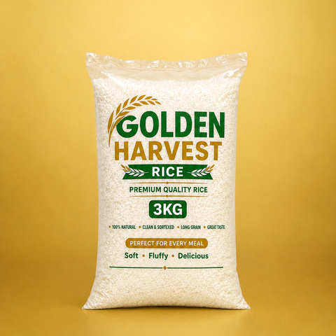 3KG Golden Harvest Nigerian Rice